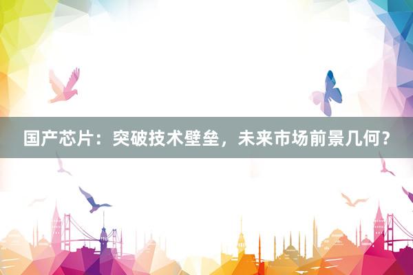 国产芯片：突破技术壁垒，未来市场前景几何？
